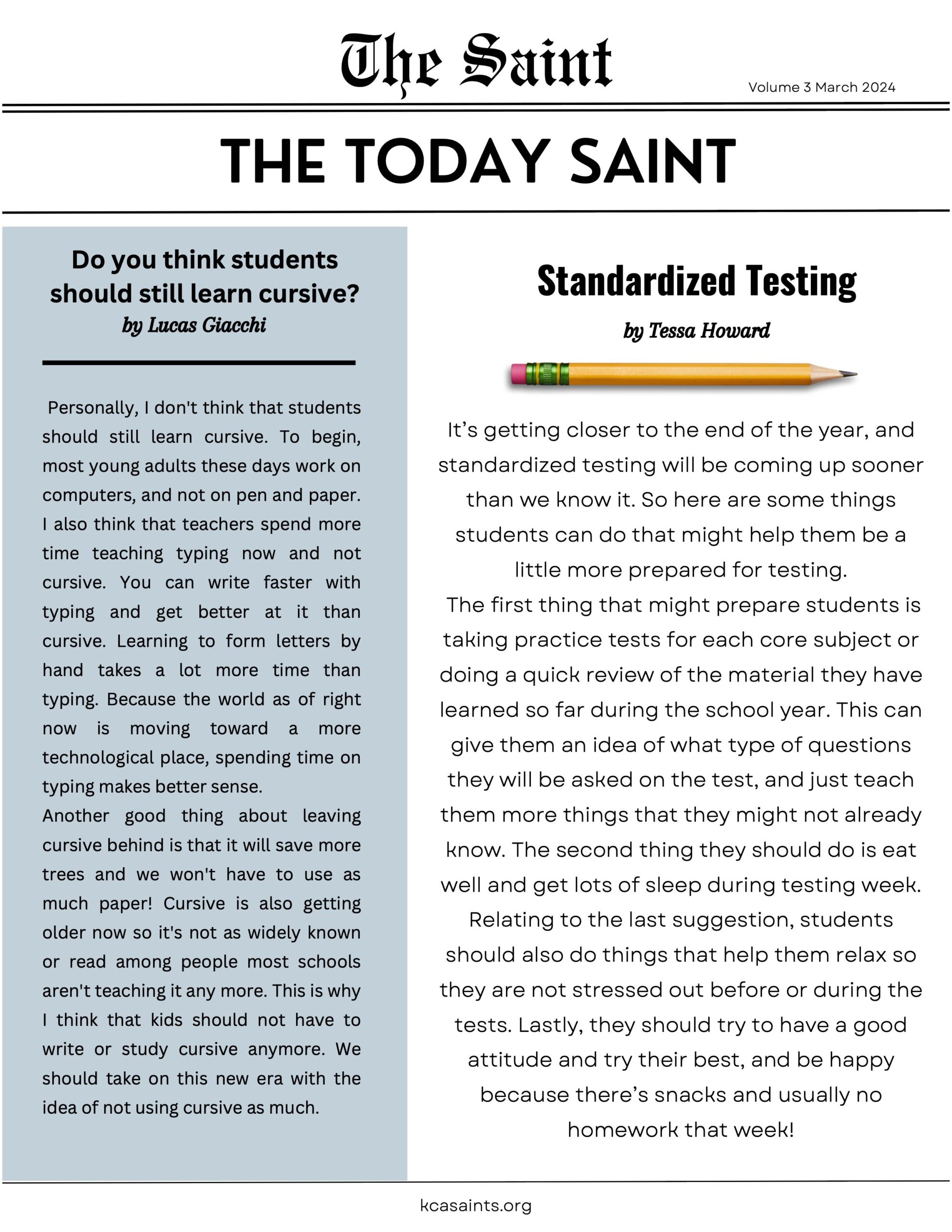 The Saint Newsletter Q3 (pg 4)
