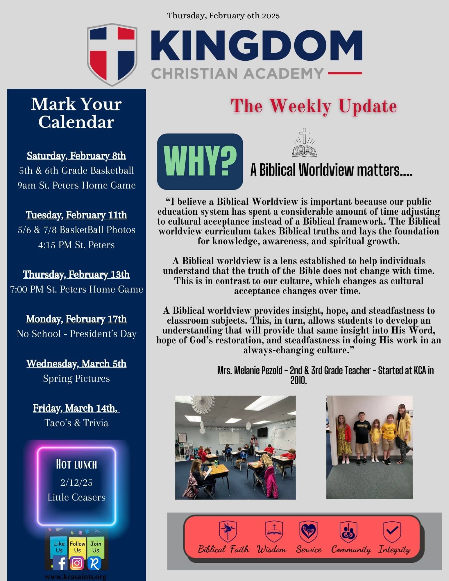 2025-02-06 Weekly Update (pg 1)