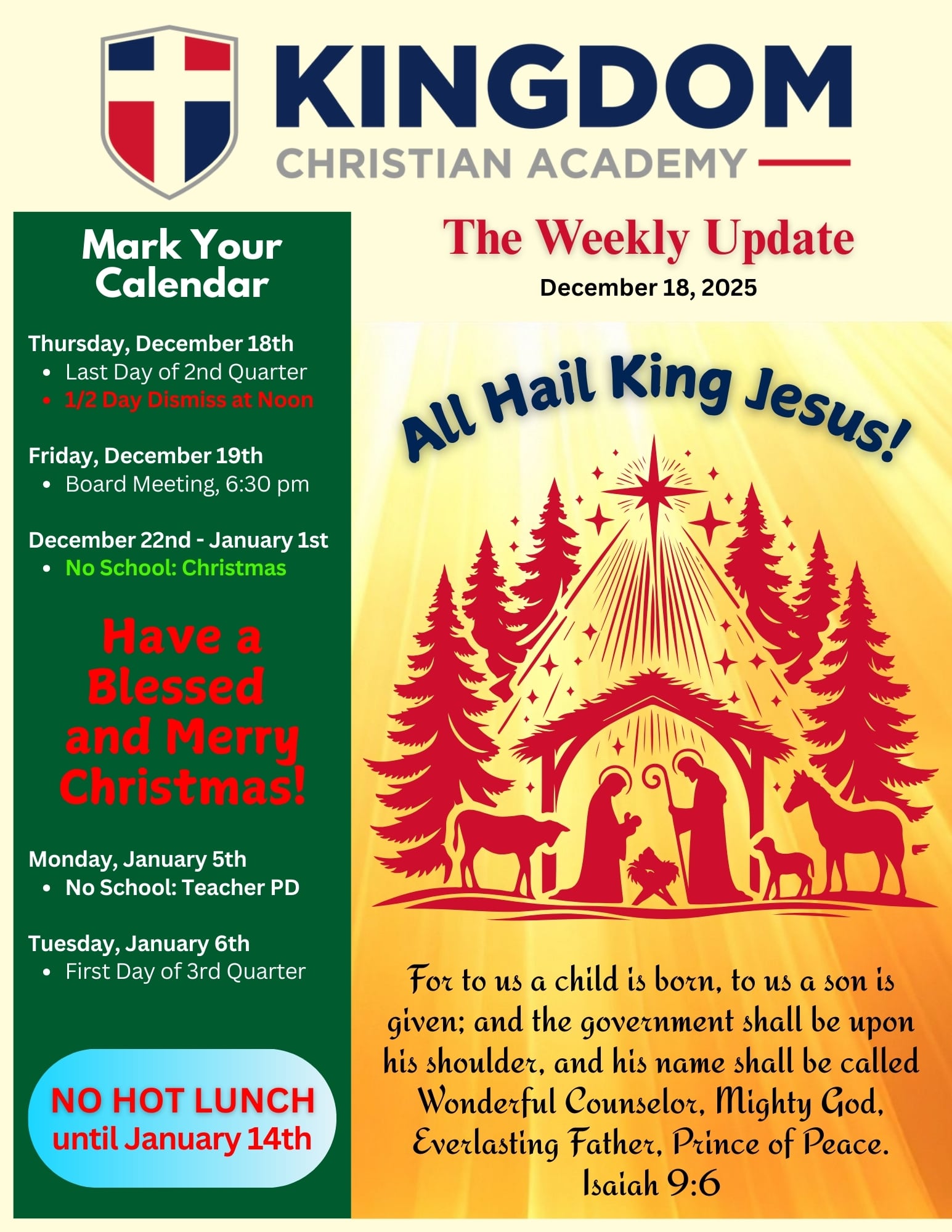 2025-12-18 Weekly Update (pg 1)
