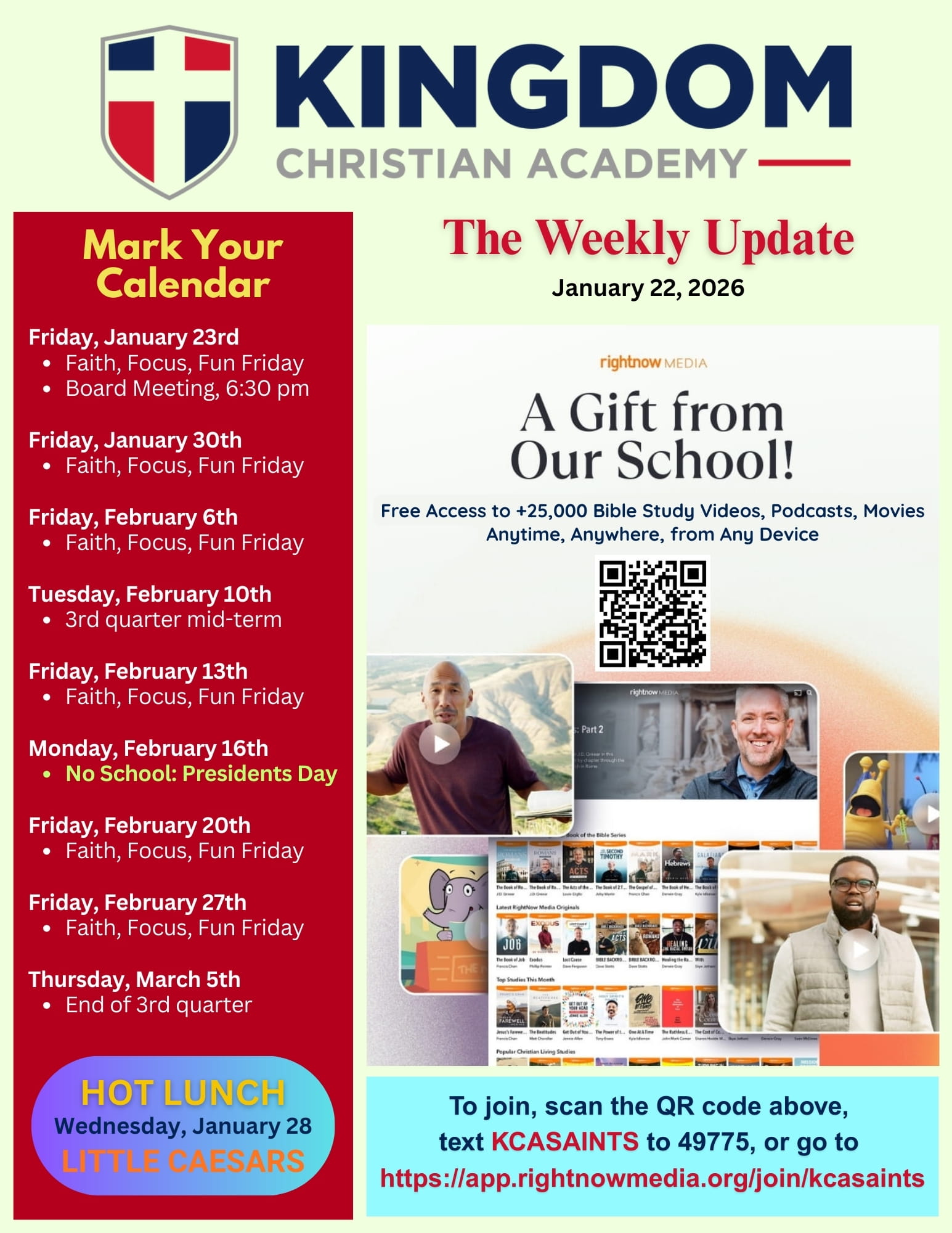 2026-01-22 Weekly Update (pg 1)