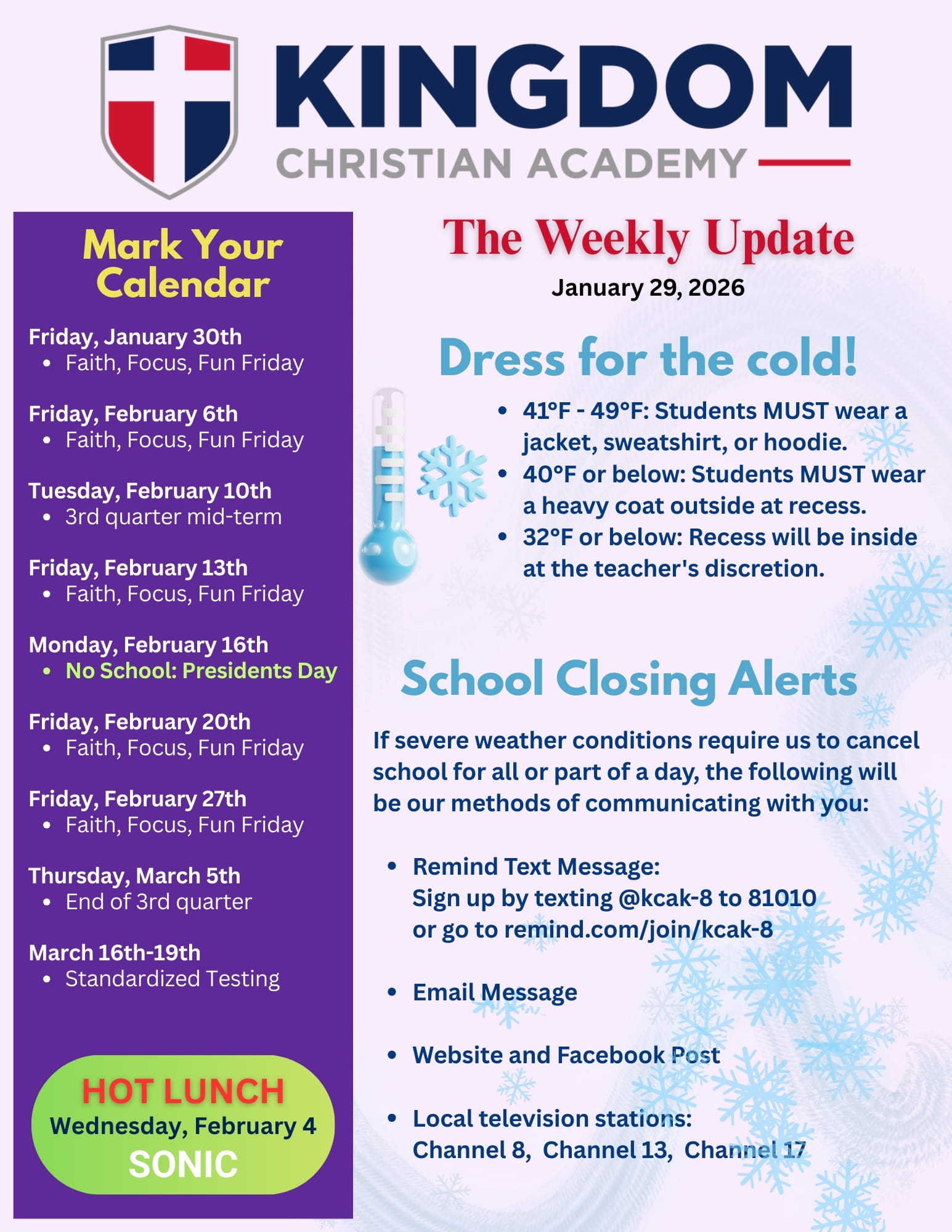 2026-01-29 Weekly Update (pg 1)