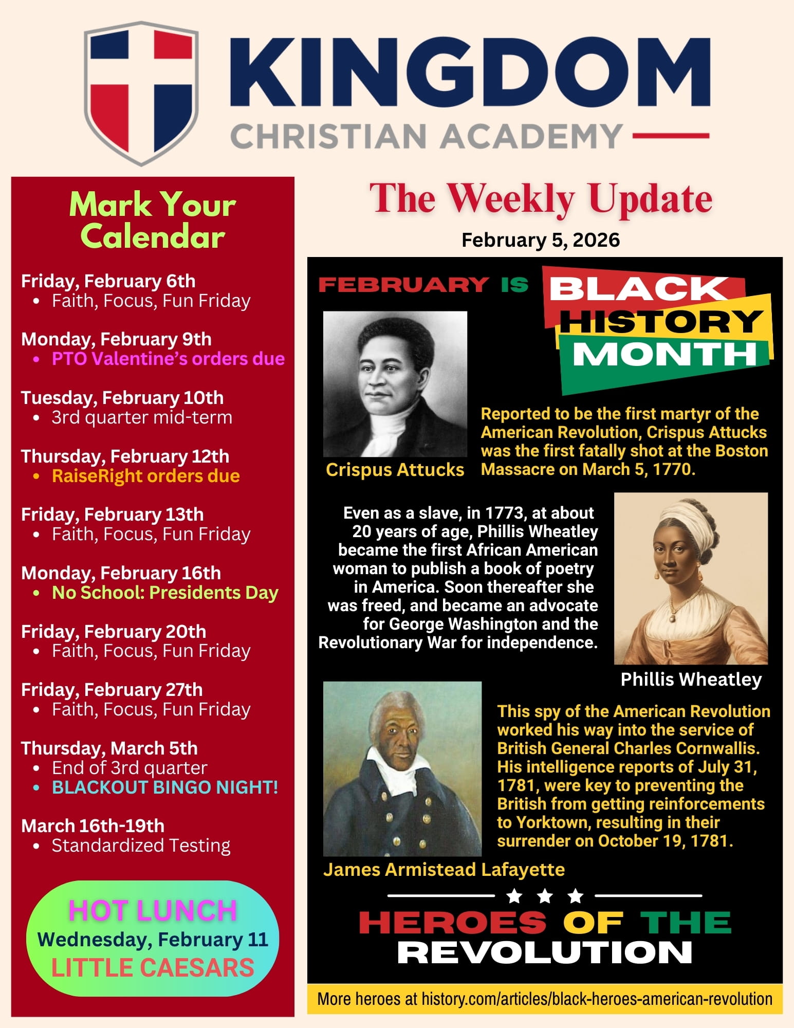 2026-02-05 Weekly Update (pg 1)