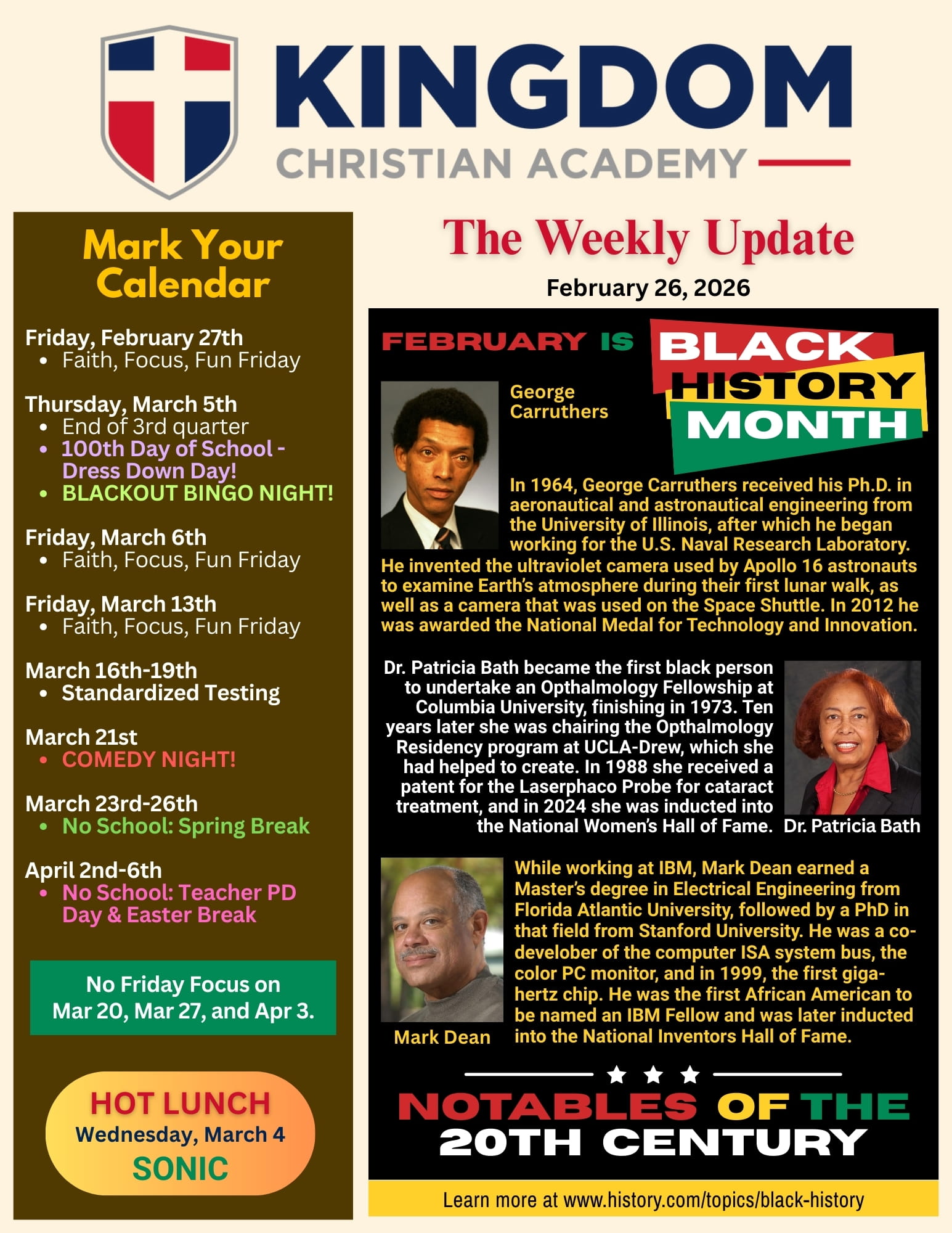 2026-02-26 Weekly Update (pg 1)