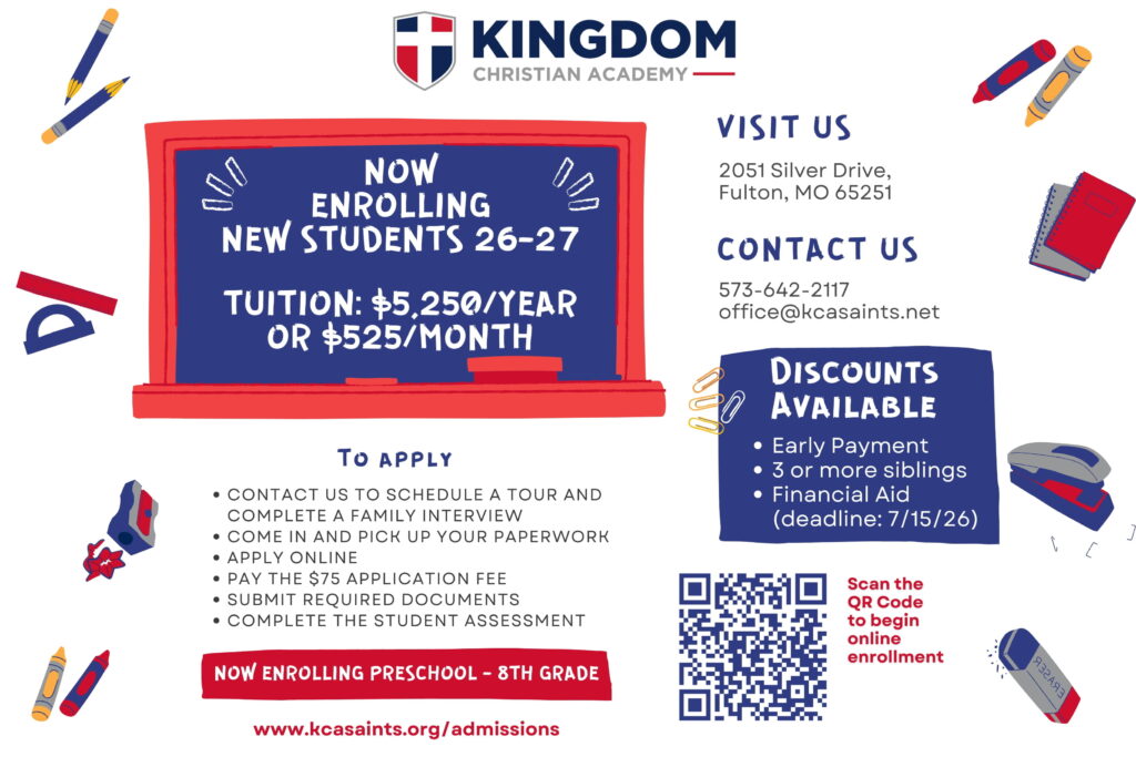 2026-2027 Enrollment Is Open