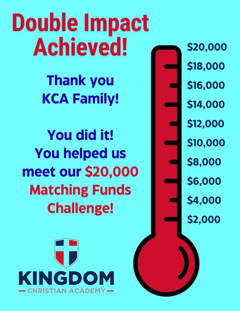 Matching Donation Achieved